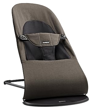 Babybjorn Bouncer Balance Soft Black Brown Organic Cotton By Baby Bjaƒa Rn Amazon De Baby Products