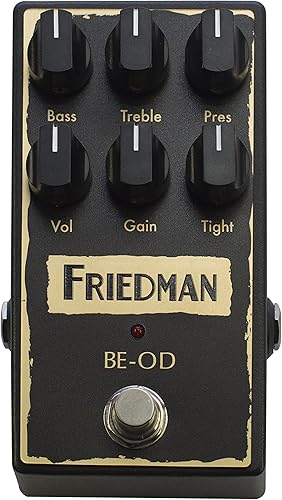 Miniatura 3 de Friedman Amplificación BE-OD Overdrive Pedal de efectos de guitarra