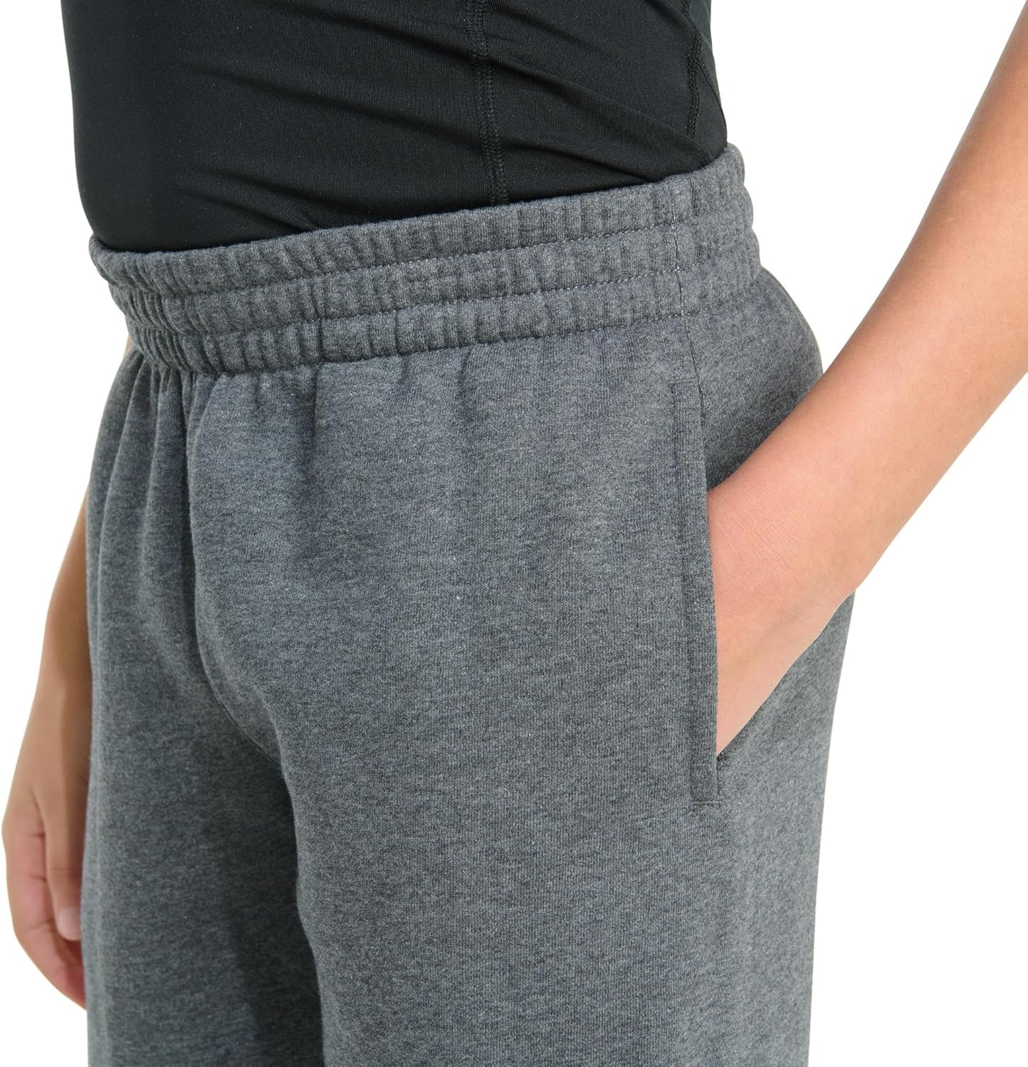 adidas Boys Fleece 3-Stripe Jogger - Image 5