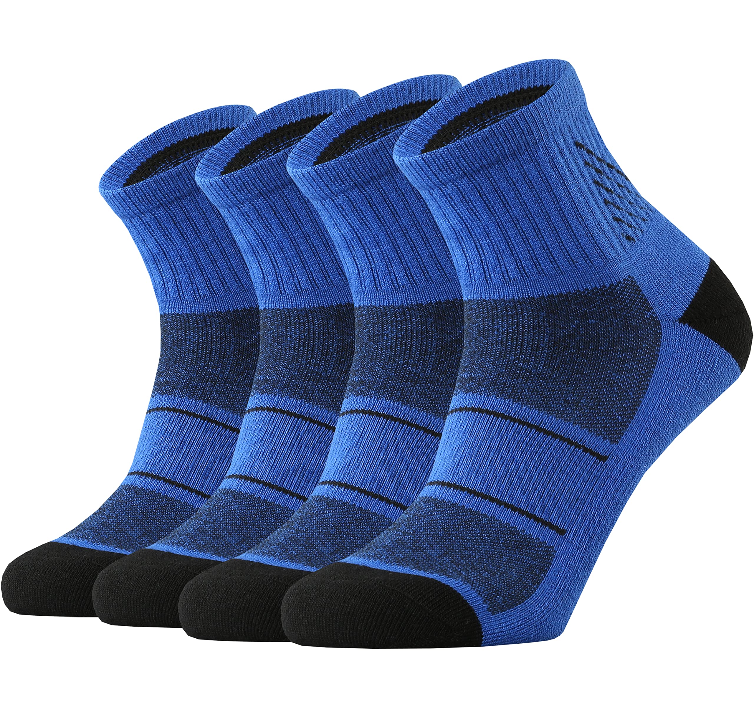 KMM Men's Merino Wool No Show Ankle Socks with Cushion Low Tab Summer for Outdoor Hiking Golf Loafer Sneaker Trail Running