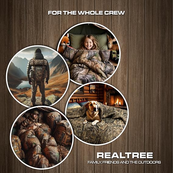 VISI-ONE Realtree Edge Camo Queen 3 Piece Comforter Set Western Rustic Charm with Farmhouse Accents, All Season Design for Nature & Outdoor Lovers, Country Homes, Cabins, Lodges & Modern Living