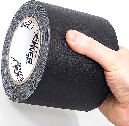 Miniatura 7 de Gaffer Power cinta de tela profesional, con calidad premium. Hecha en Estados Unidos. Cinta de tela resistente. No reflexiva. Multipropósito. Mejor