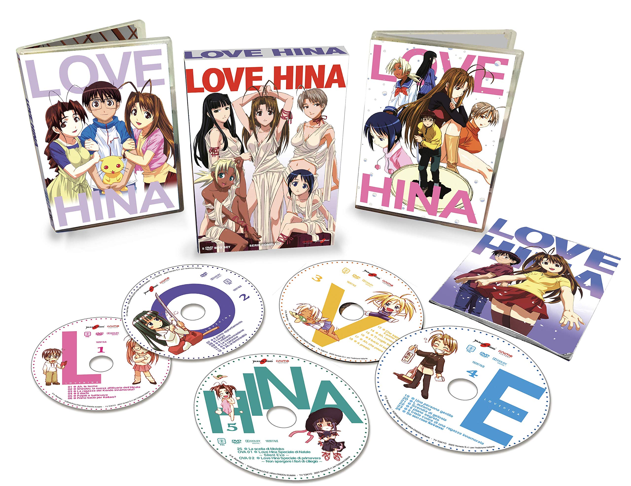 Love Hina (La Serie Tv + Special) (5 Dvd + Booklet) (Box Set) (5