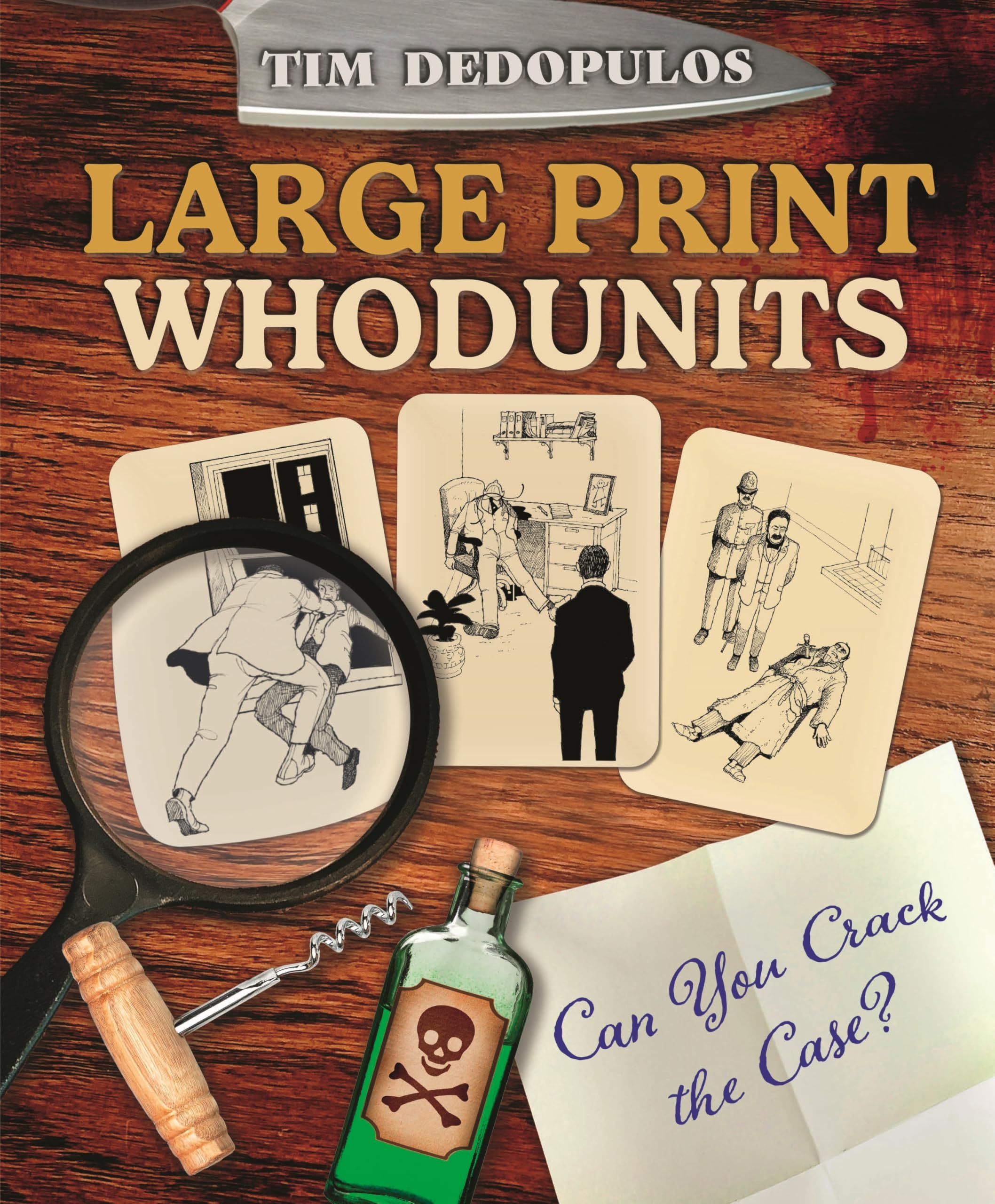 Large Print Whodunits by Tim Dedopulos PAPERBACK 9781398866454