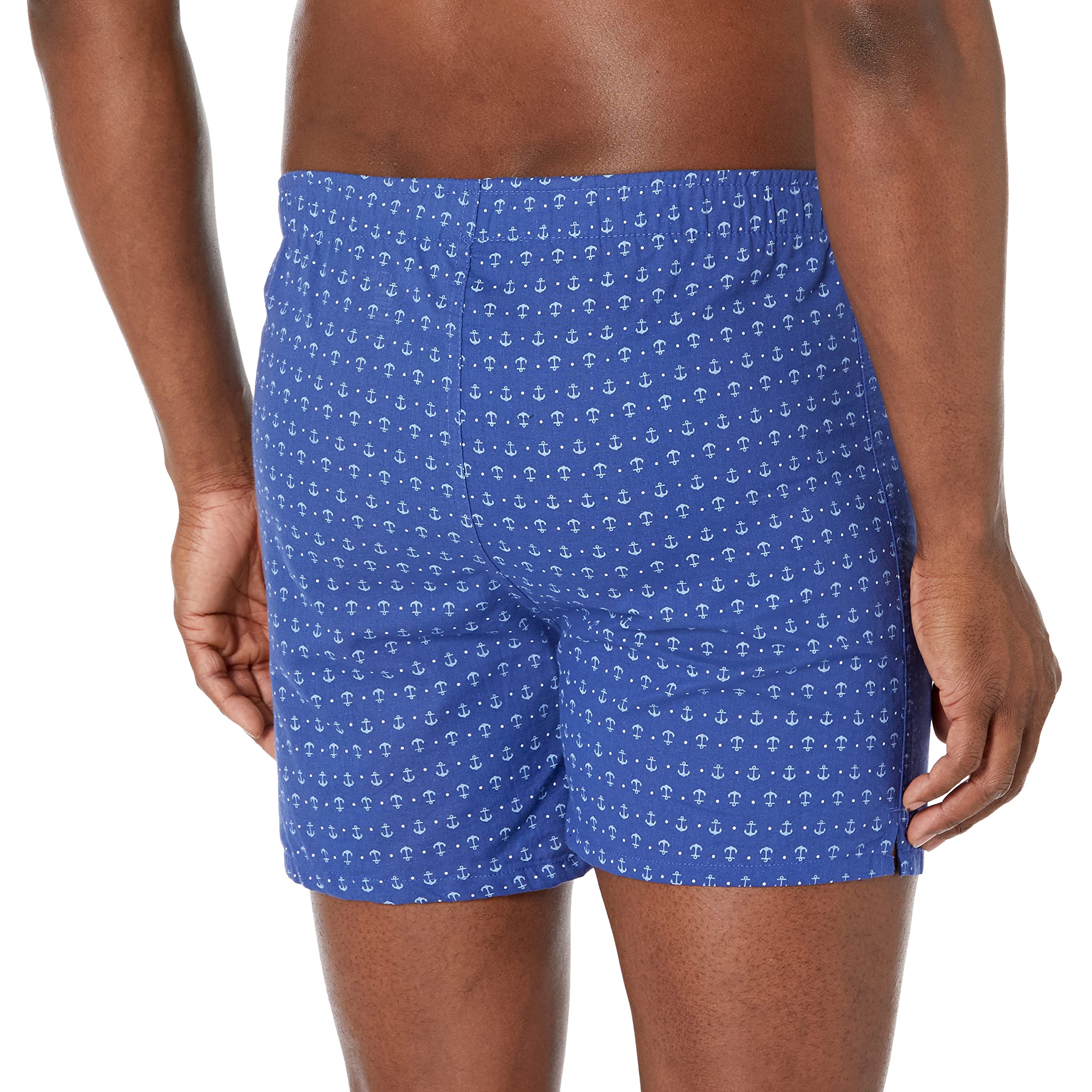 Nautica Cotton Woven 3 Pack Boxers Boxer a Pantaloncino Uomo (Pacco da 3)