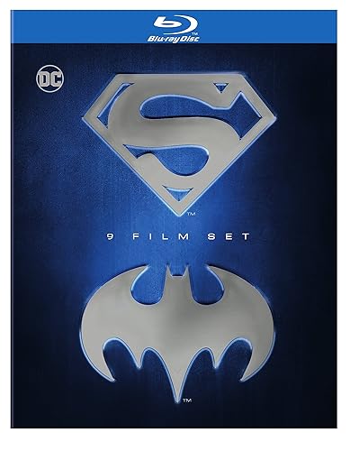 Batman Superman 9-Film Set BD