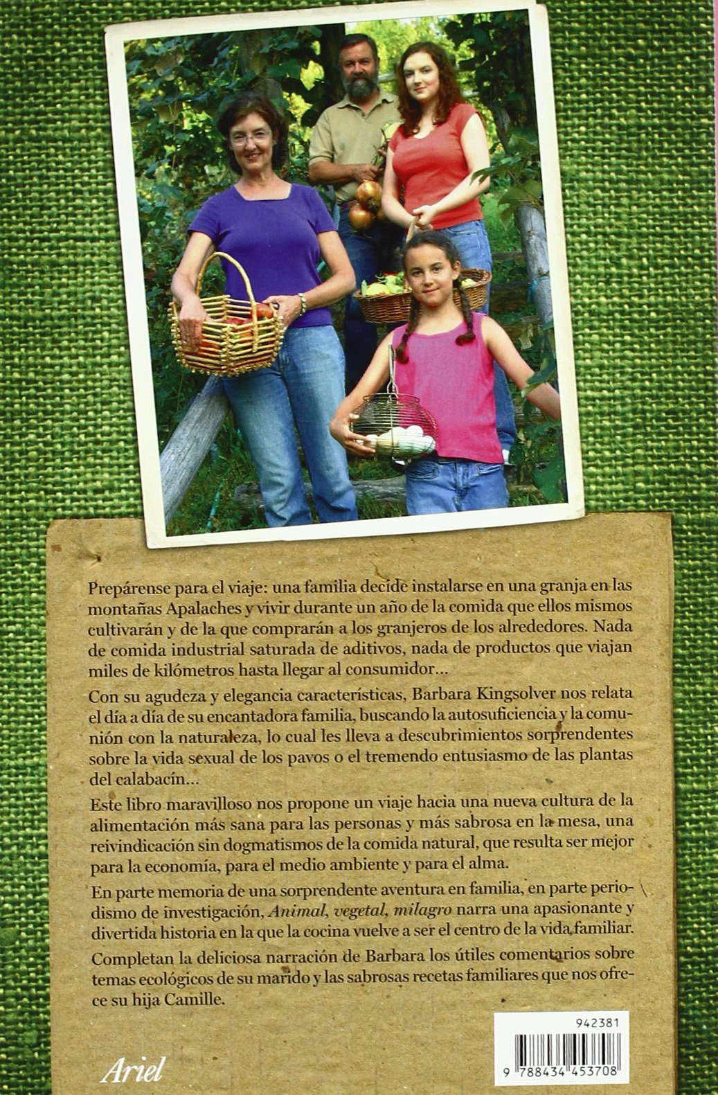 Animal, vegetal, milagro: Un año de comida natural: 1 (Ariel)