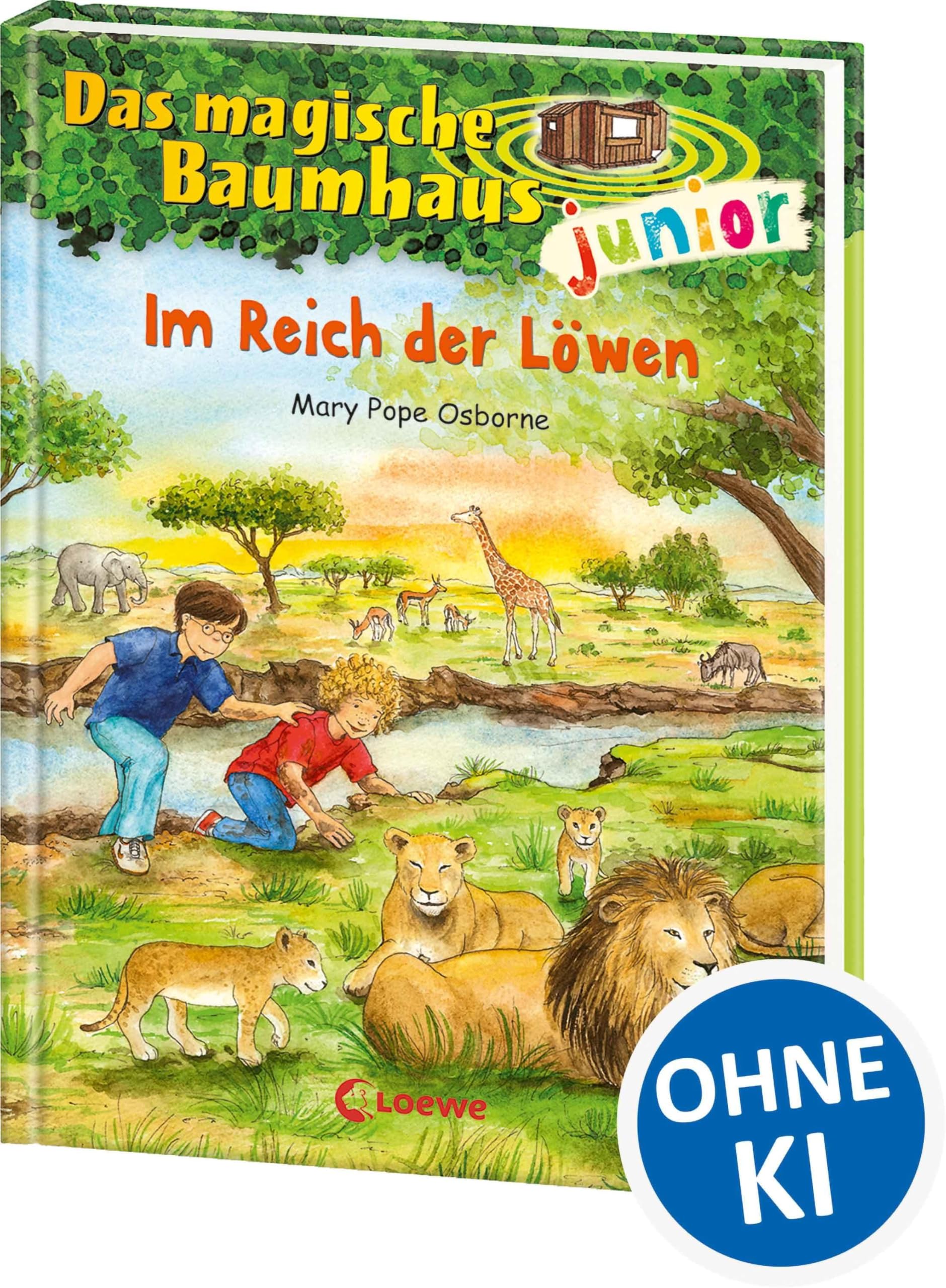 Das magische Baumhaus junior 11 - Im Reich der Löwen: Band 11