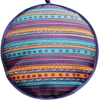 Tortilla Warmer Pouch (Multicolor, 12 Inch), Microwavable Fabric Tortilla Heater Pouch to Keep Tortillas Soft & Warm, Insulated Heat Keeper for Flour & Corn Shells, Ideal for Tacos & More by PixiPy