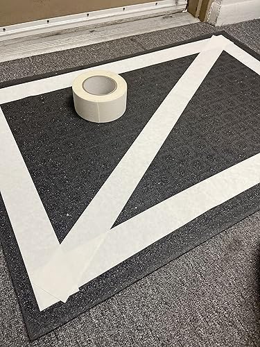 Miniatura 5 de WOD DCPT43T - Cinta adhesiva de doble cara, 4 pulgadas x 33 yardas, para mantener alfombras y alfombras en su lugar, ideal para pisos de madera y