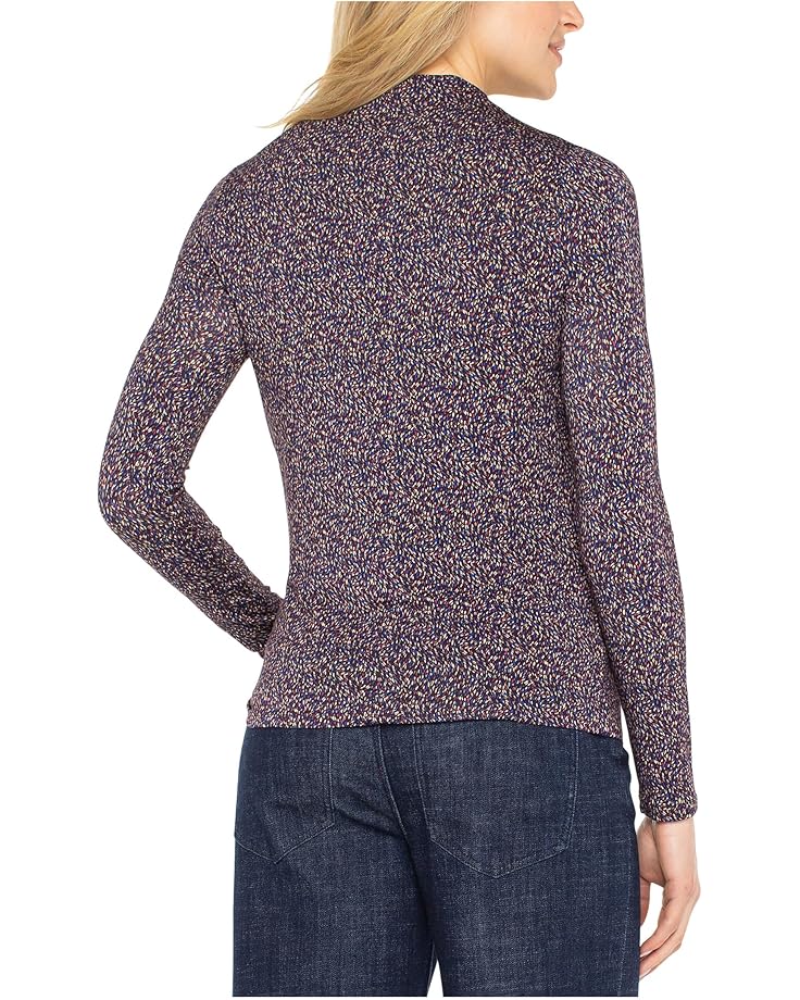 Liverpool Los Angeles Long Sleeve Mock Neck Knit Top With Shirring - #2 of 3