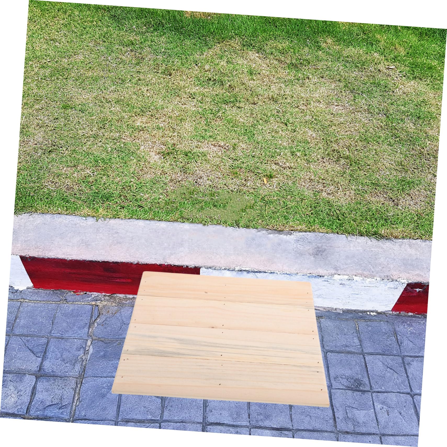 Rampas de Madera Beige Versátiles para Coches y Scooters Eléctricos Función Antideslizante para Uso Doméstico en Escalones y Entradas