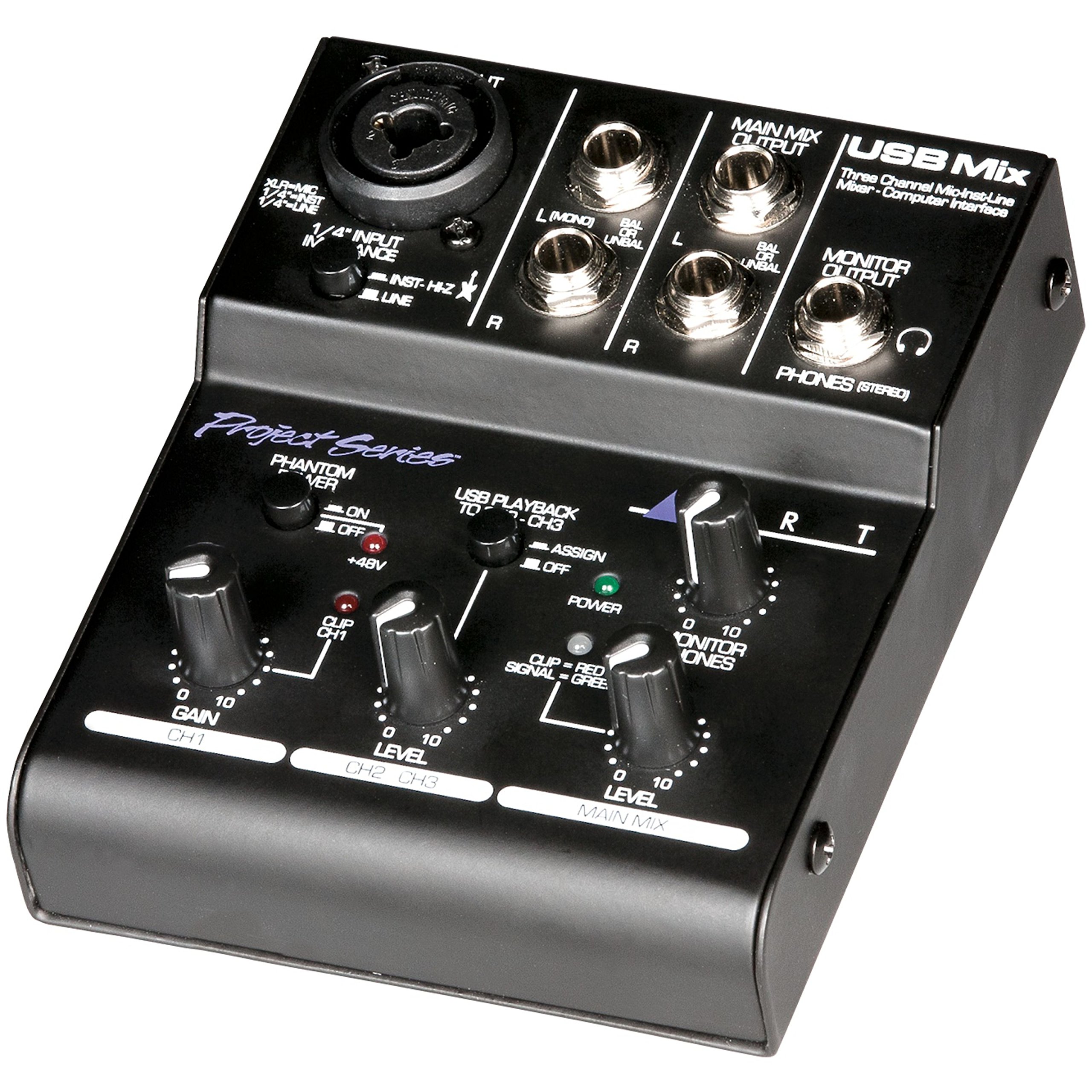Amazon.com: Art Pro Audio USB Mix 3-Channel Mixer and USB Audio