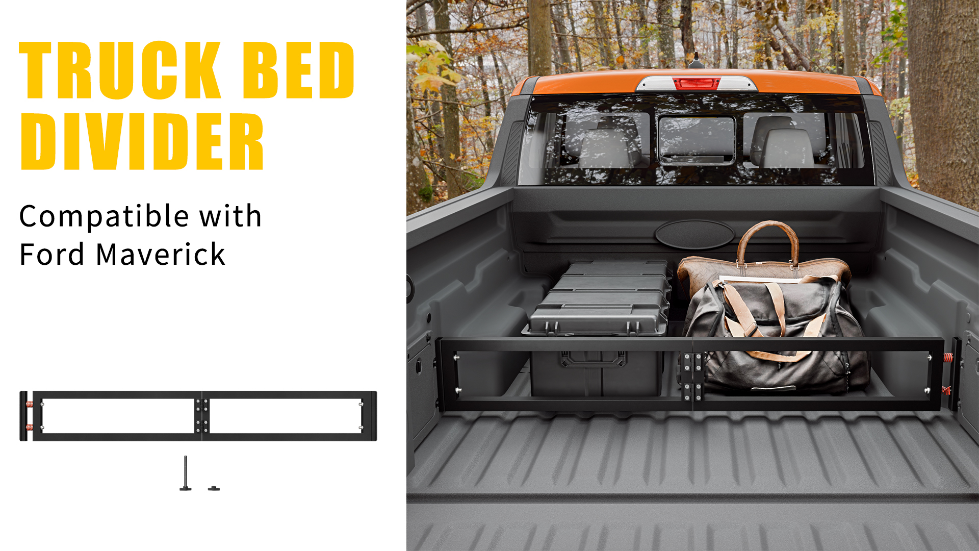 Amazon.com: Maxzina Truck Bed Divider Compatible with 2022-2025