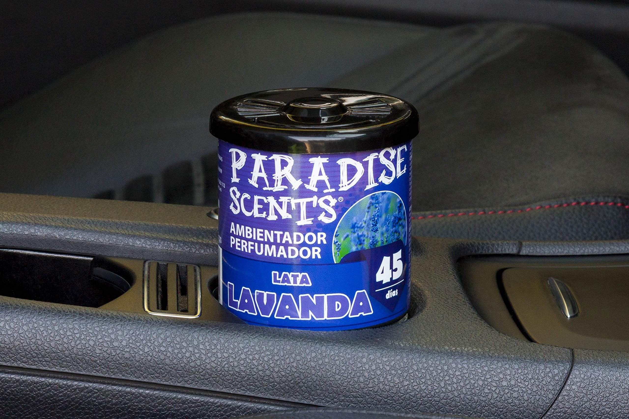 PARADISE SCENTS Paradise PER80132 Perfumador Lata Lavanda, Color Morado, 100 gr