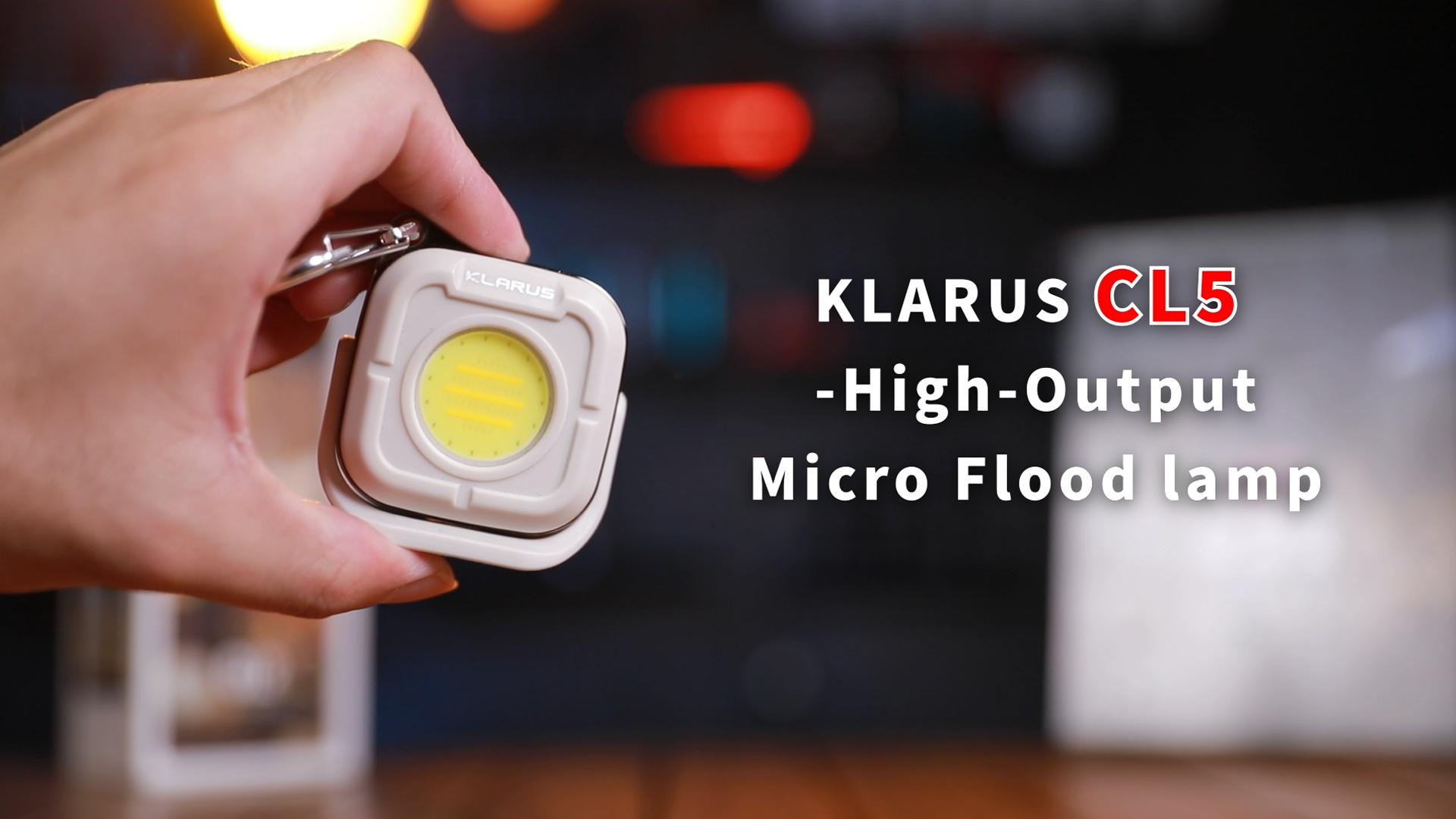 Lanterna Klarus CL5 Ricaricabile - 650LM, 8 Modalit&agrave;, Magnetica, IPX5, Per Campeggio