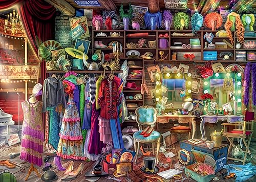 Ravensburger Aimee Stewart Behind The Scenes - Rompecabezas de 1000 piezas para adultos y niños a partir de 12 años