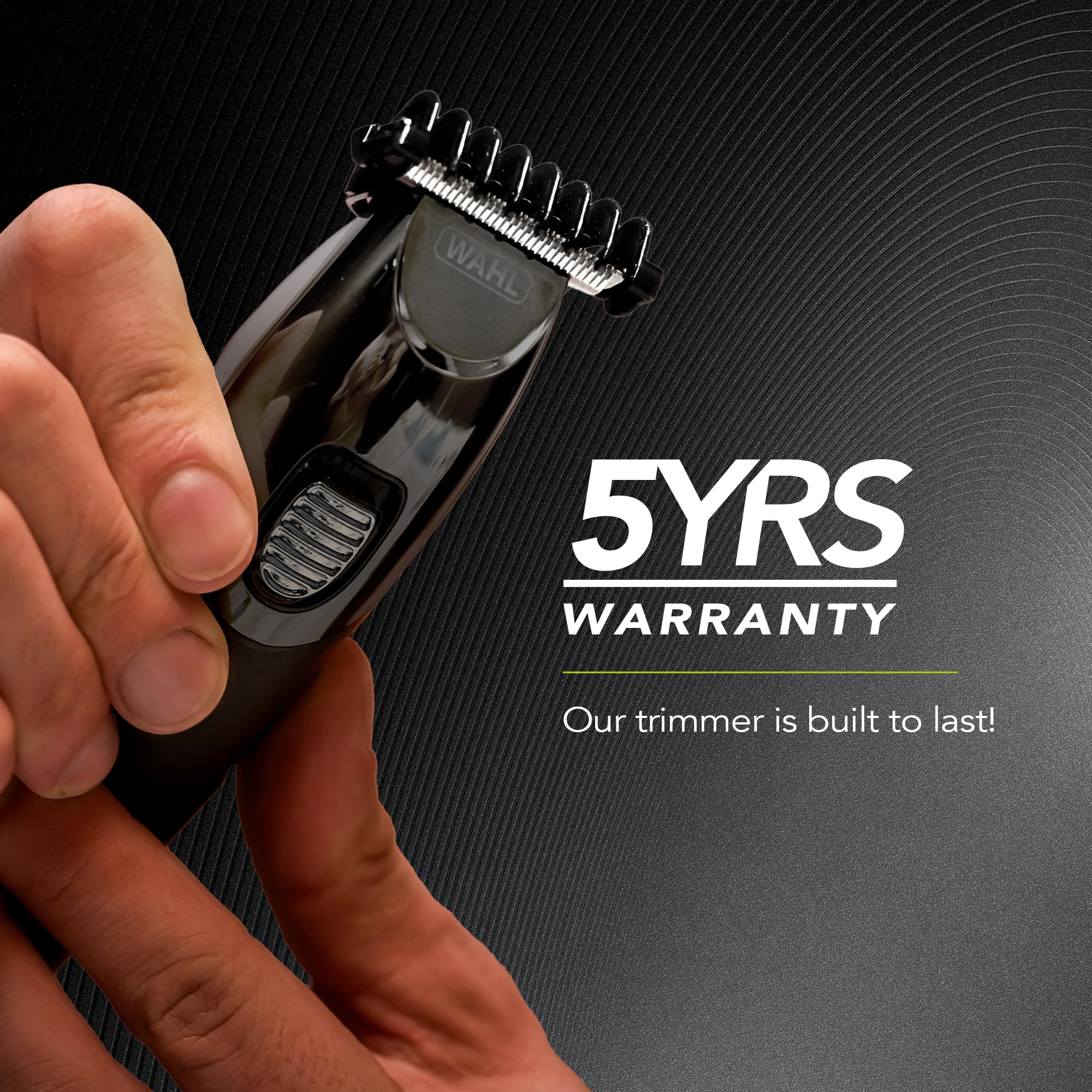 WAHL All in One Trimmer, Pielęgnacja Włosów, Brody, Uszu, Nosa i Ciała, Mocny Akumulator Litowy, 0,5-25 mm, 210 minut