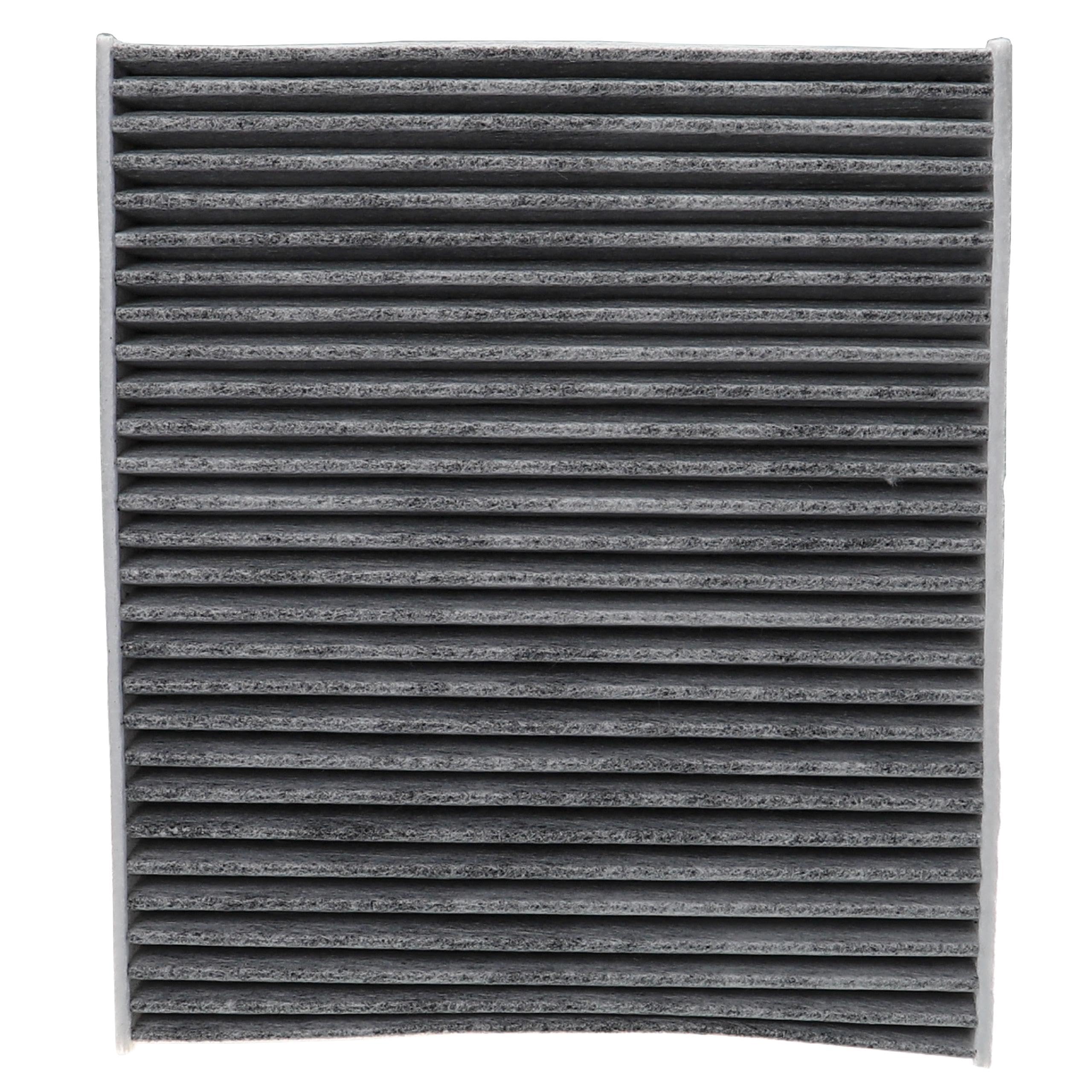 vhbw Cabin Air Filter Replacement for Fil Filter HCK 7180 for Car - Activated Carbon