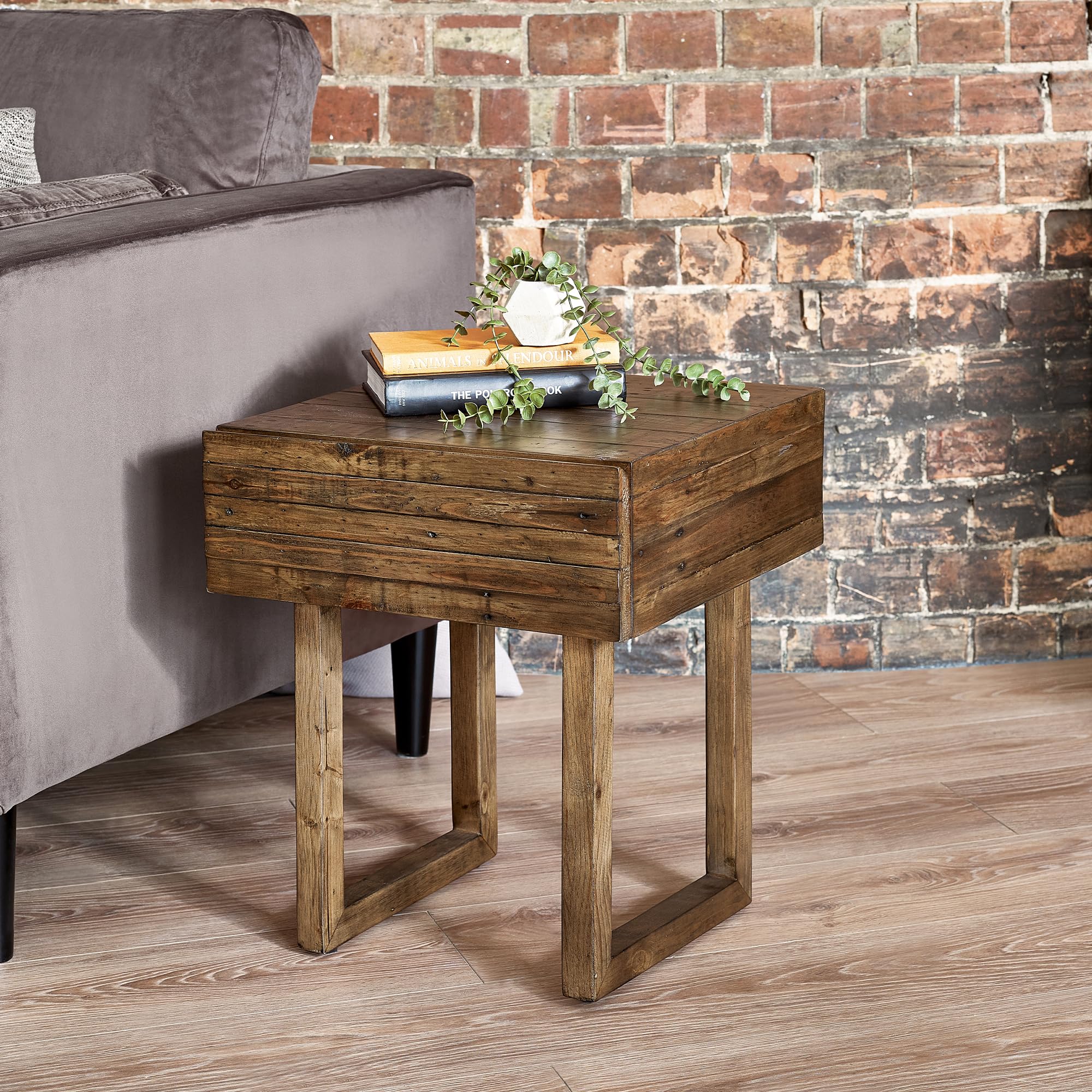 Julian Bowen Woburn 1 Drawer Lamp Table