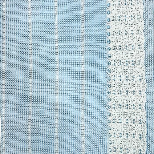 Miniatura 4 de Manta de punto para bebé recién nacido, para llegar a casa o cualquier ocasión, (8348, Off-Wh)