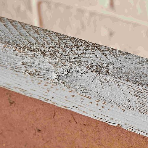 Miniatura 3 de Marco de fotos de 11 x 14 pulgadas, marco de madera de granero para decoración rústica del hogar, hecho de 100% madera reciclada, WHITEWASH - Tamaño