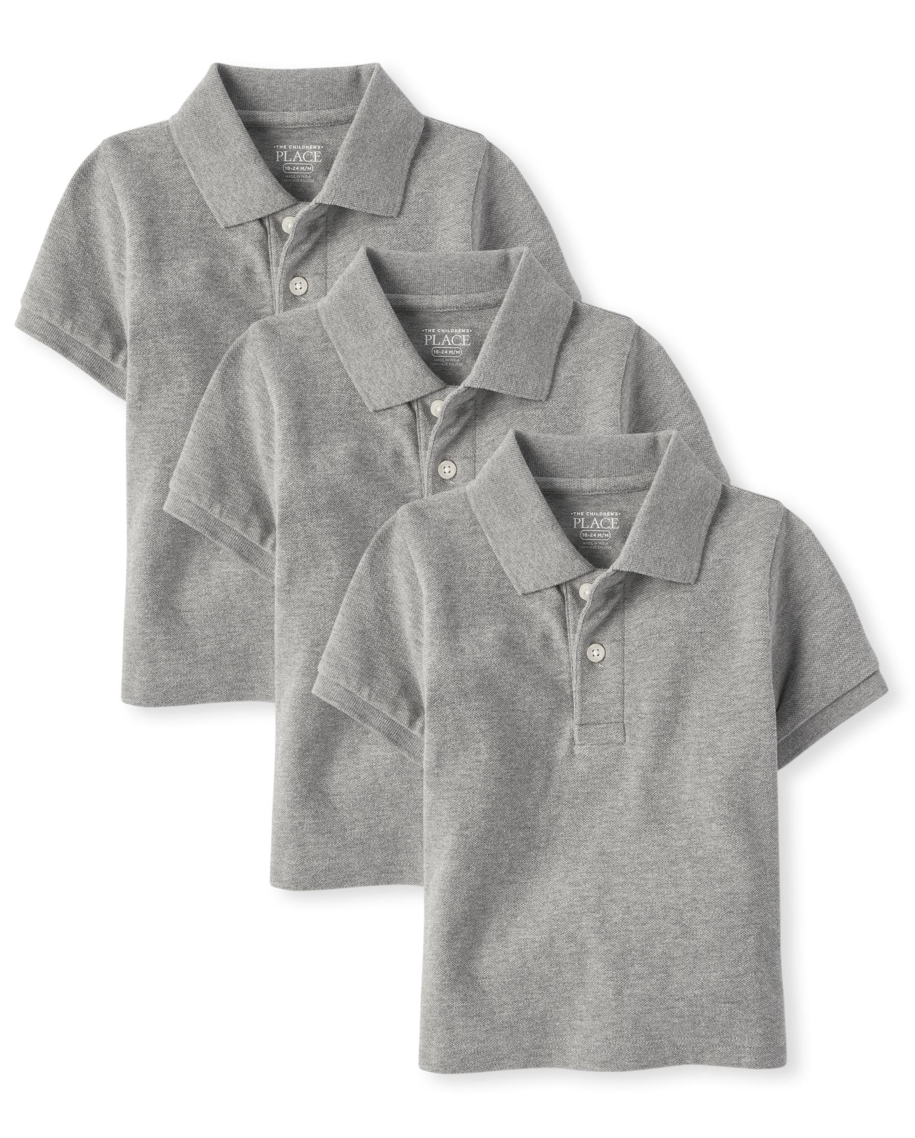 The Children's Place Baby and Toddler Boys Short Sleeve Polo Shirt
