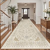 Vista 223 de Madane Alfombra Pasillera Lavable - Alfombras Pasilleras 2x6 para Pasillos de 6 Pies Antideslizante Vintage Alfombra Pasillera de Cocina