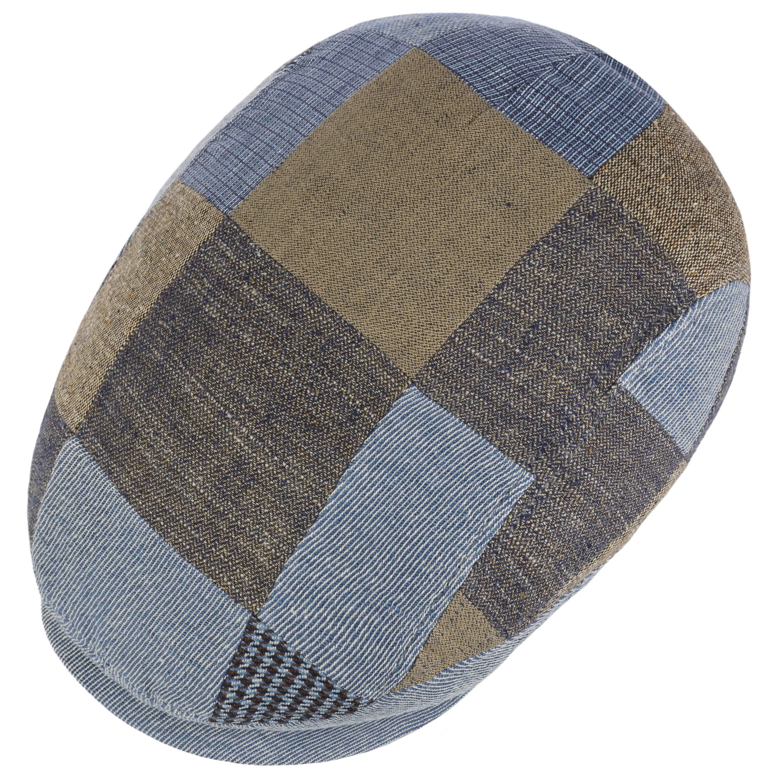 Stetson Casquette Laughlin Driver Patchwork Femme/Homme - Made in The EU Gavroche avec Visiere, Doublure, Doublure Printemps-ete Printemps Ete