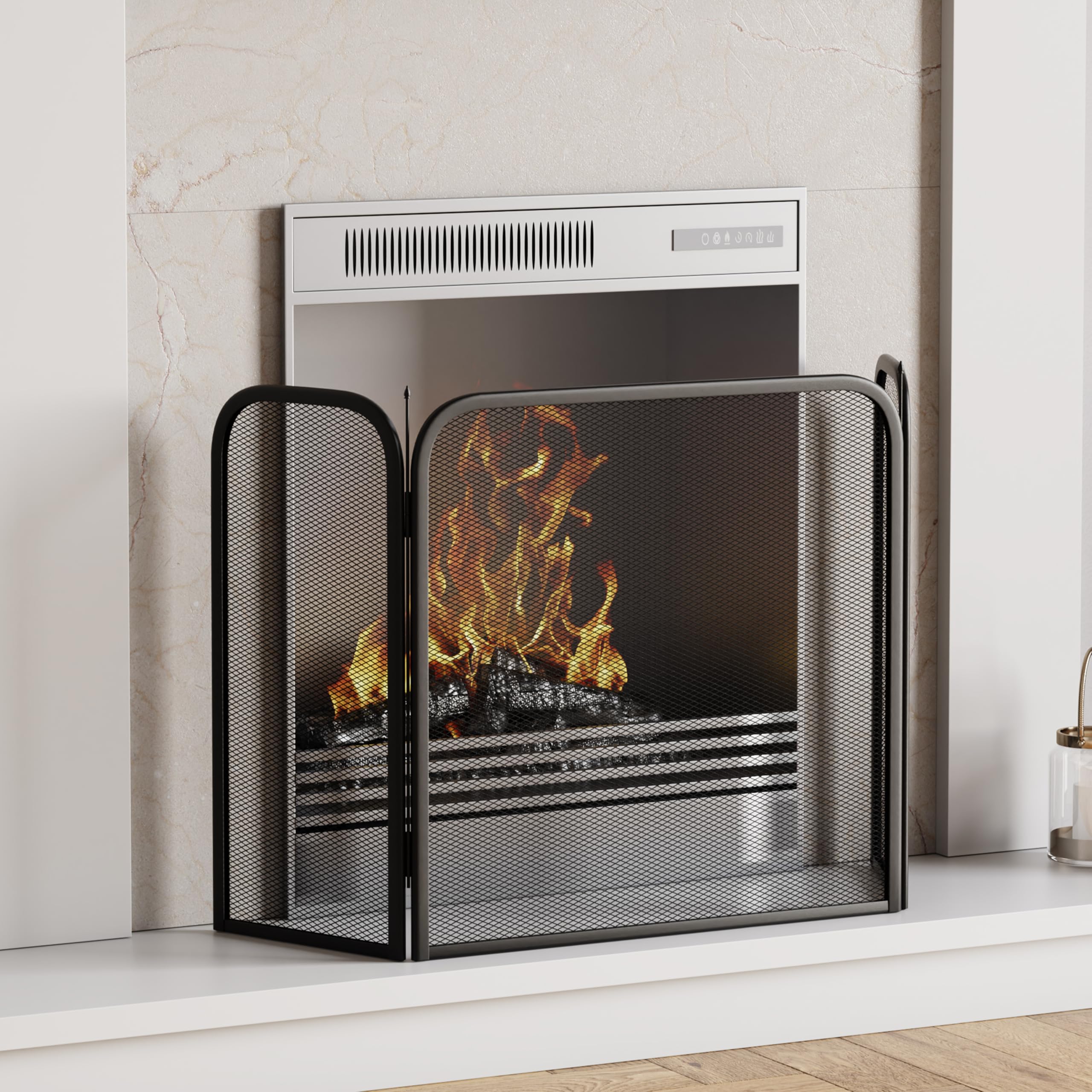 Home Discount Fire Vida Roxby Pare-étincelles carré Noir