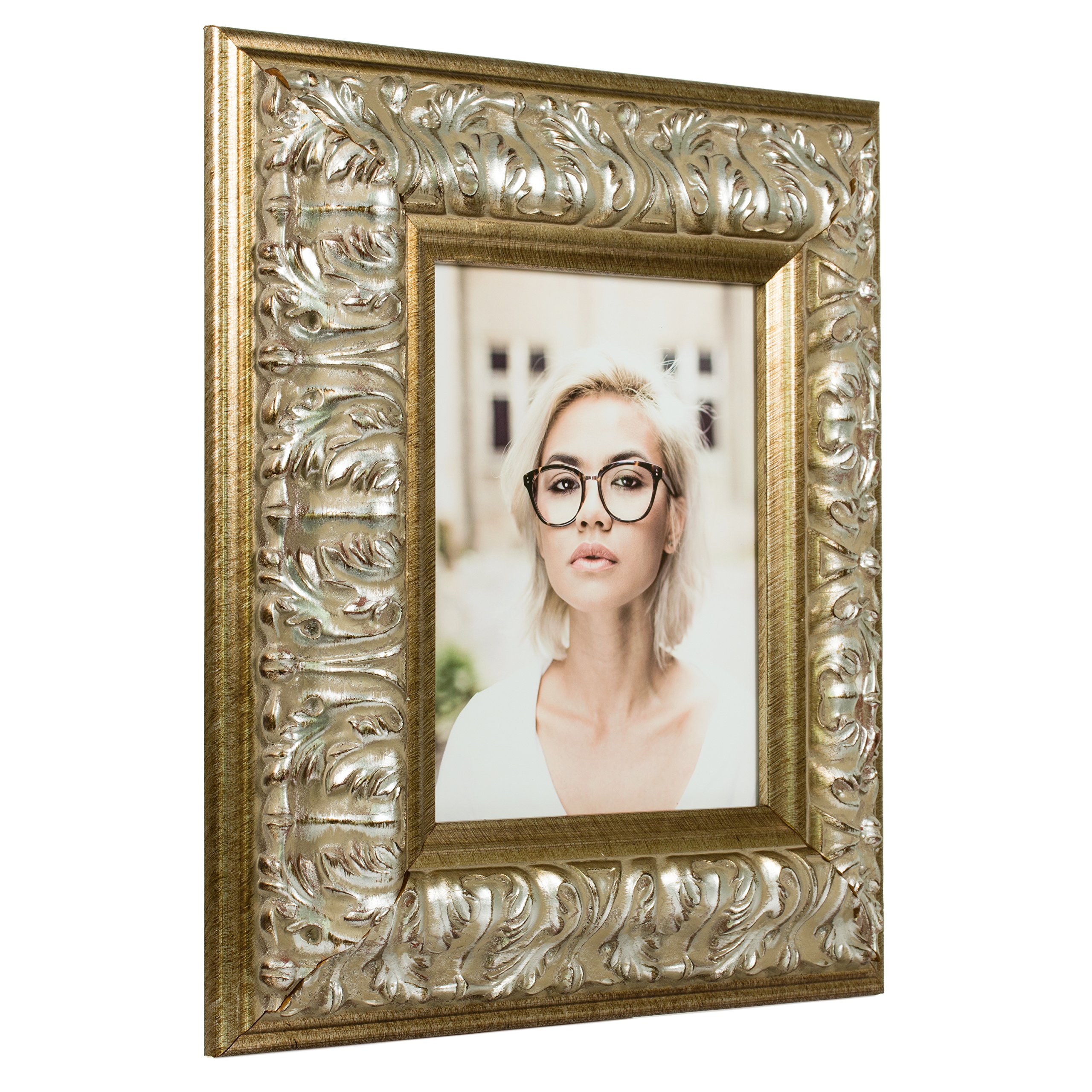 Craig Frames 9534 8 By 12-Inch Picture Frame, Antique Ornate Finish, 1