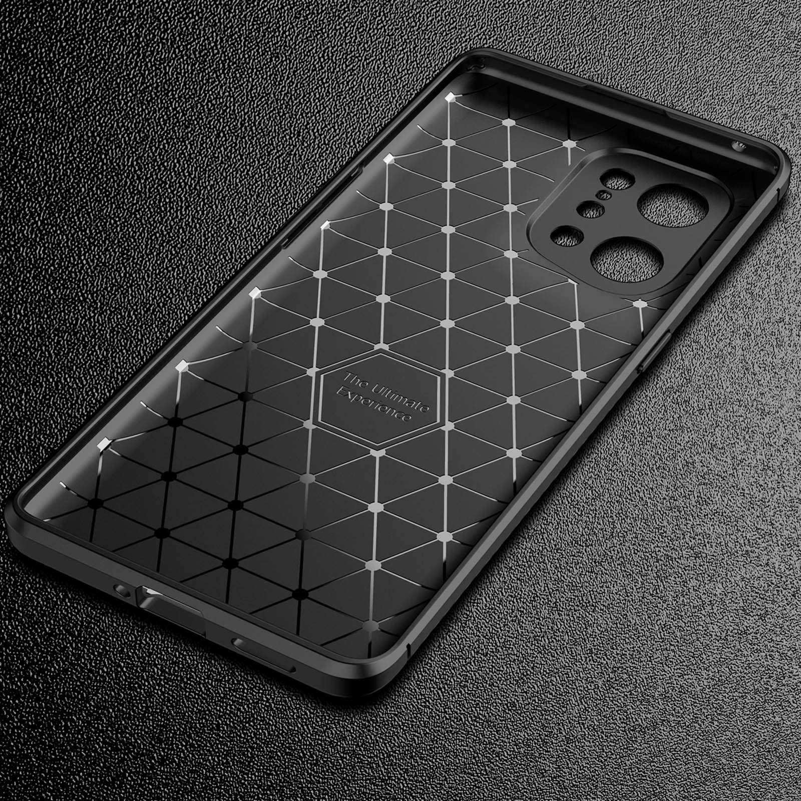 GOKEN Cover per Oppo Find X5 PRO, Silicone TPU a Gradiente Colori