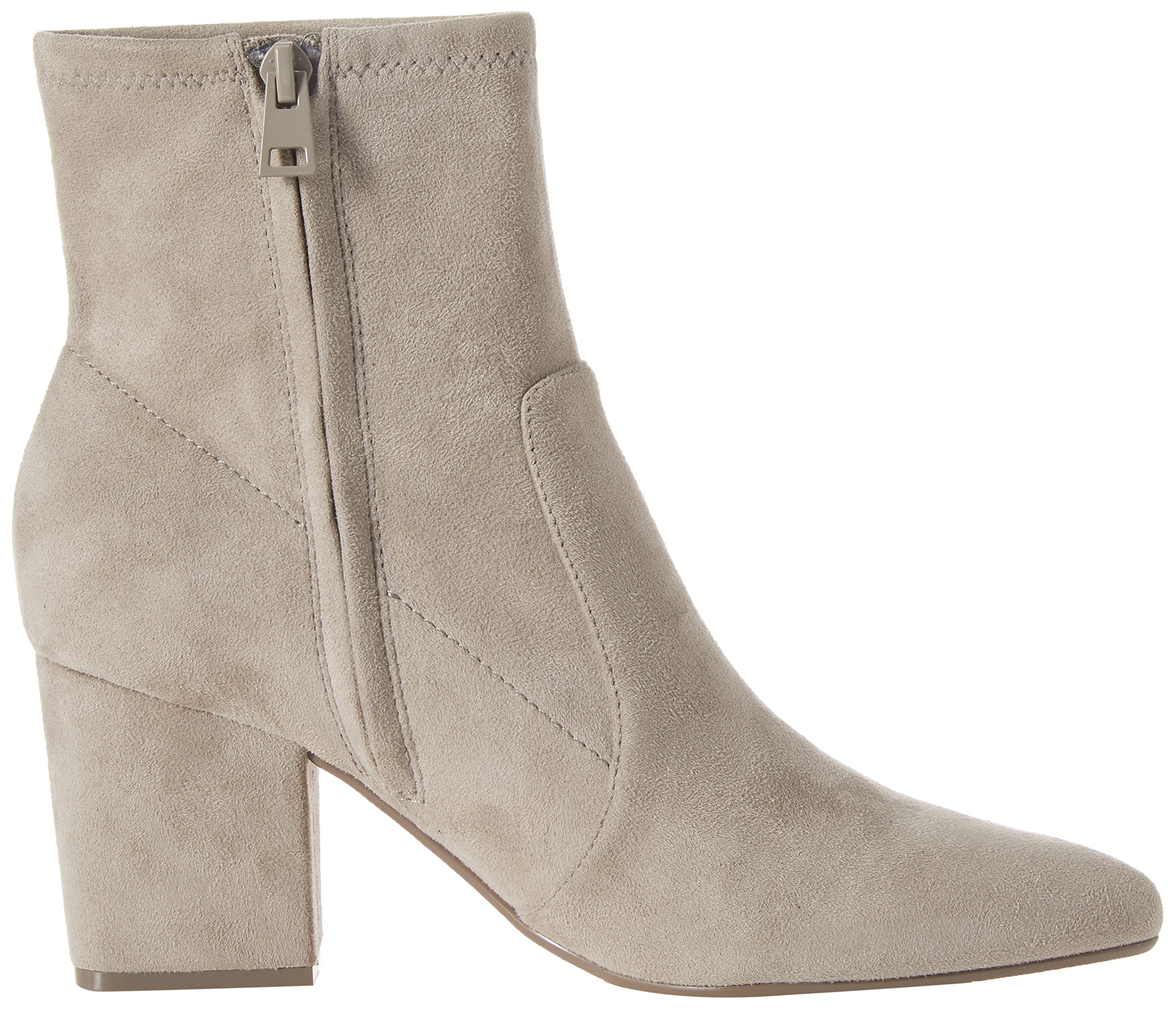 Amazon Essentials Damen Zugeschnittene Stretchstiefelette mit Absatz