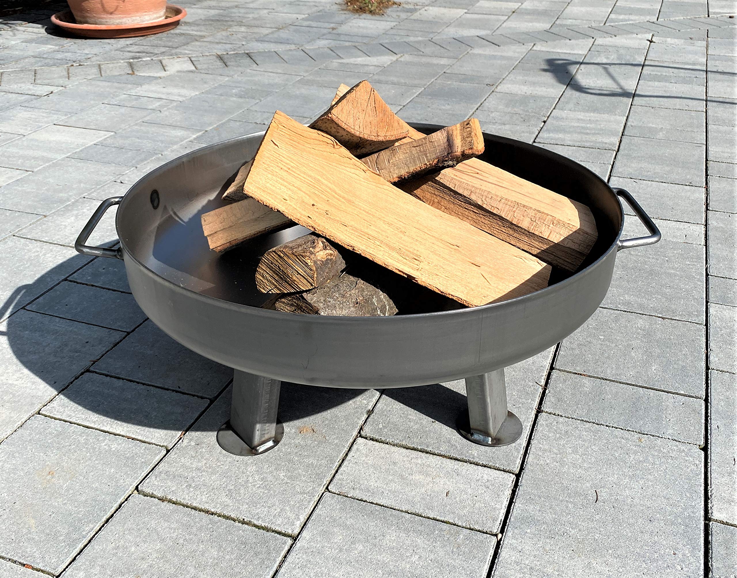 Kiel Ø 55 cm für den Garten und Terrasse ; langlebig und stabil für gemütliche Lagerfeuer