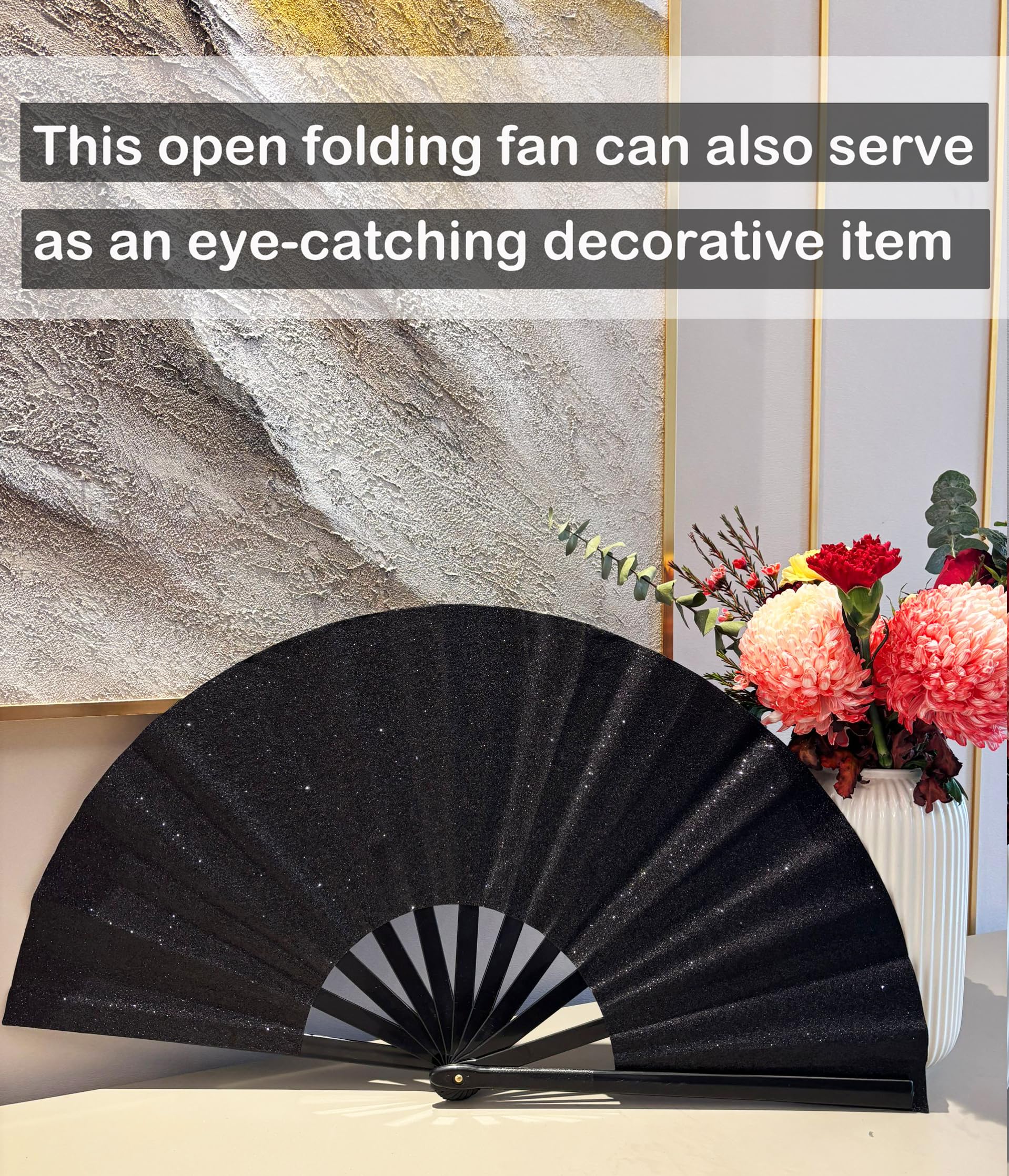 Amazon.com: GeGeYa Large Folding Fan-Hand Fan Popping Fan for Line