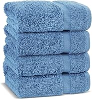 Vista 236 de Chakir Turkish Linens Toallas turcas de alta calidad 100% algodón para baño, toallas de baño grandes de 30 x 60 pulgadas (4 piezas, beige)