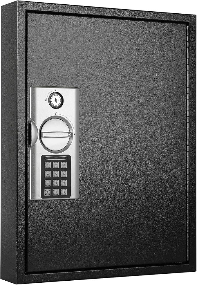 KYODOLED 60 Key with Digital Lock,Lock Box with Code Wall