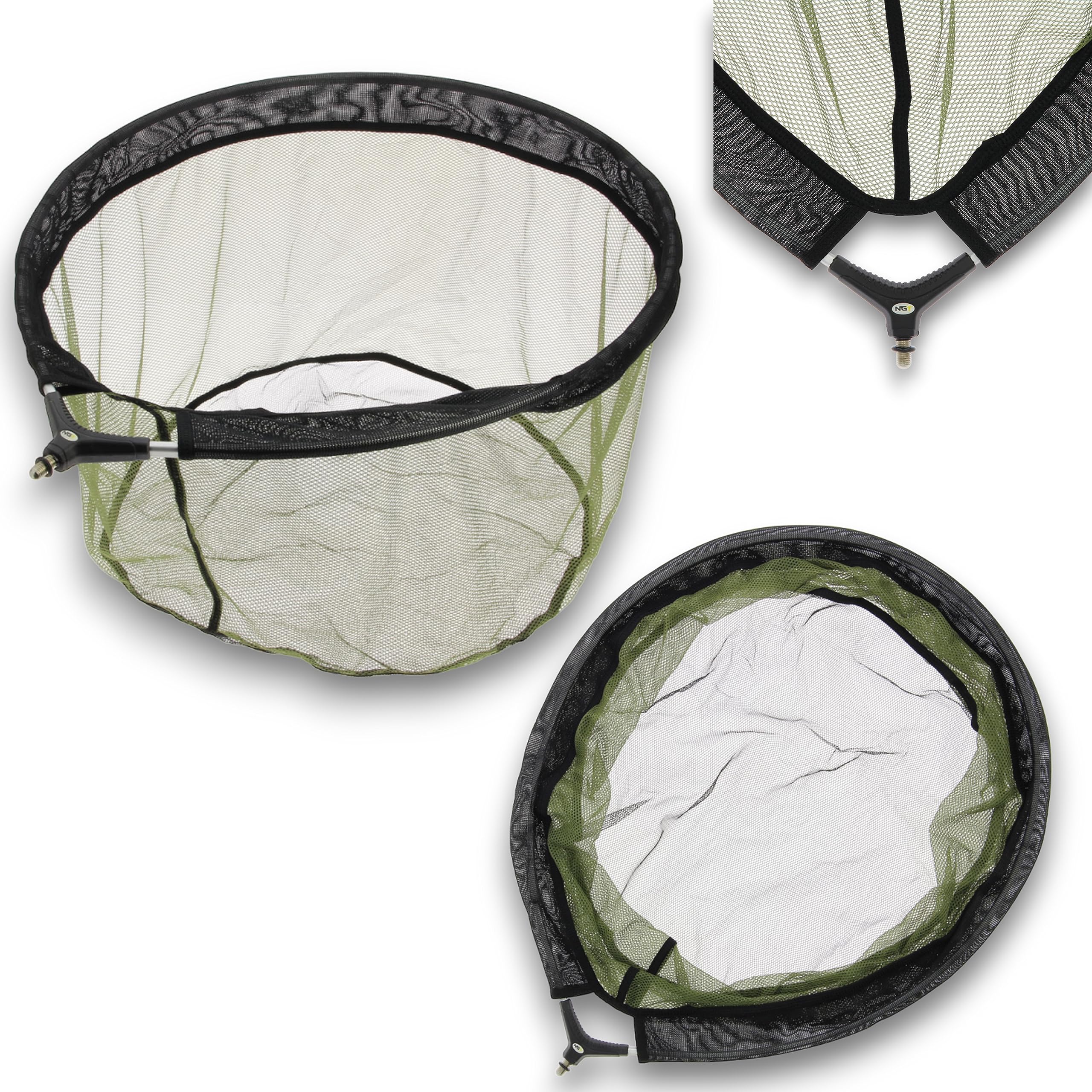 NGT 60cm Deluxe Pan Fishing Net Landing Net Match Carp Coarse Fishing Scoop Net