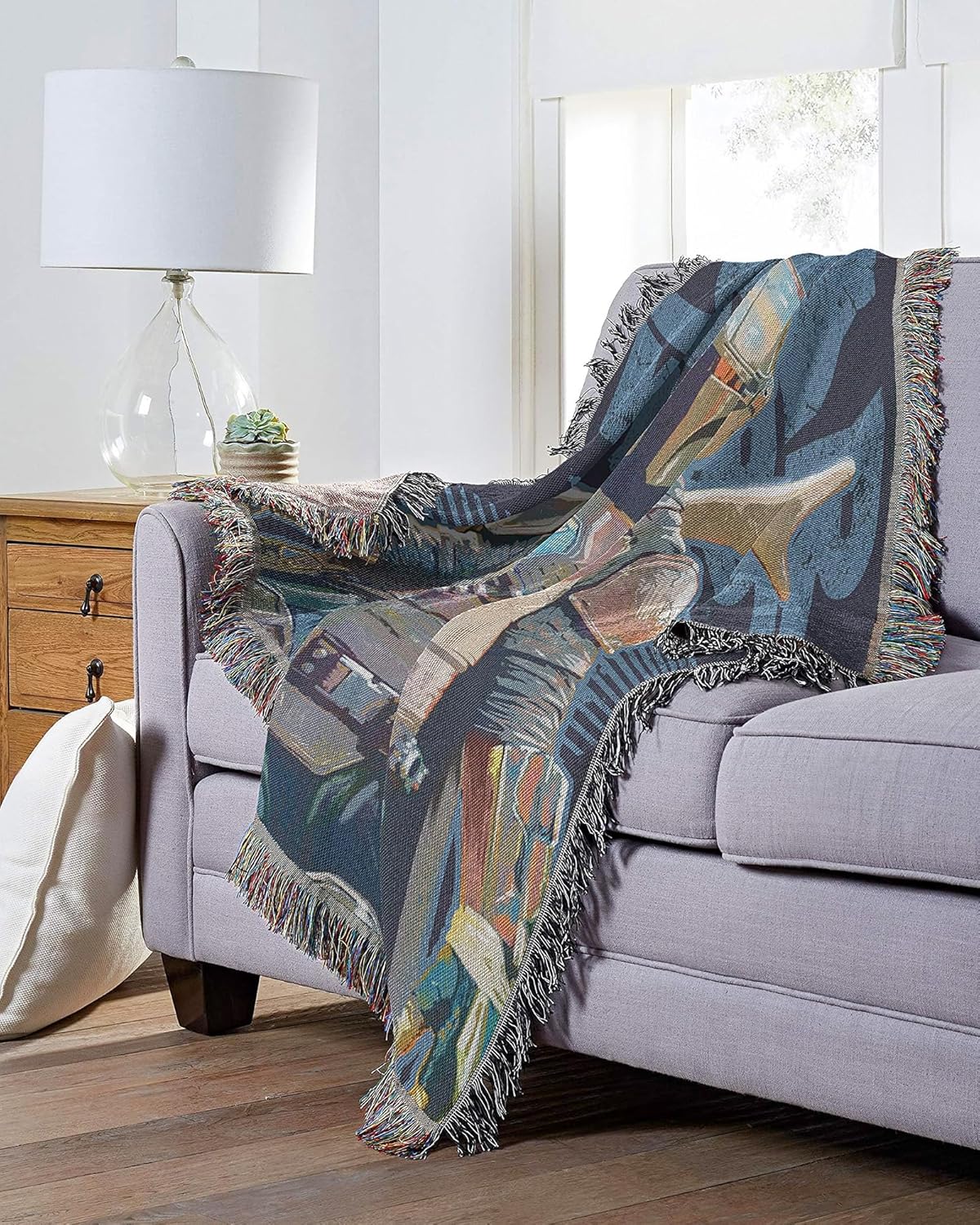 NORTHWEST Star Wars Woven Tapestry Throw Blanket, 48" x 60", Alone