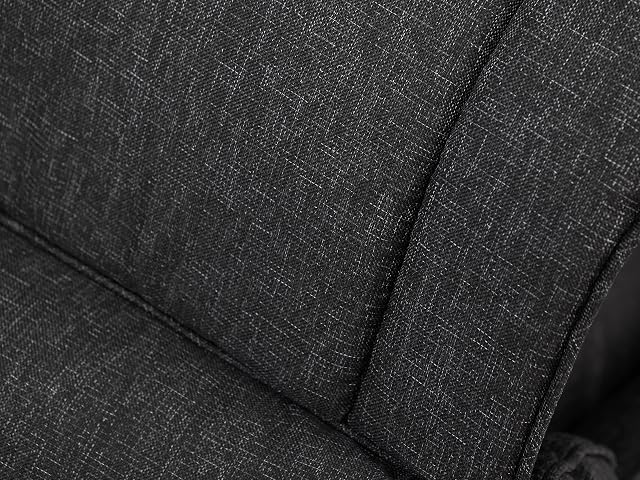 Foto 5 de 6 de Cama y tumbona XL negra para perro, 82 x 58 cm, casa de tela para perros, cueva para gatos, cesta, sofá
