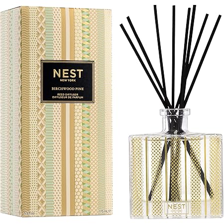 NEST Fragrances Reed Diffuser- Birchwood Pine , 5.9 fl oz