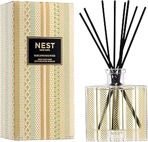 NEST Fragrances Reed Diffuser- Birchwood Pine , 5.9 fl oz