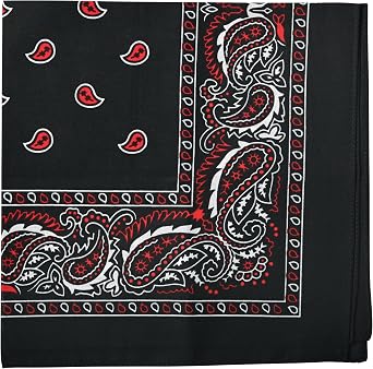 Motique Accessories Two Tone Single Bandana