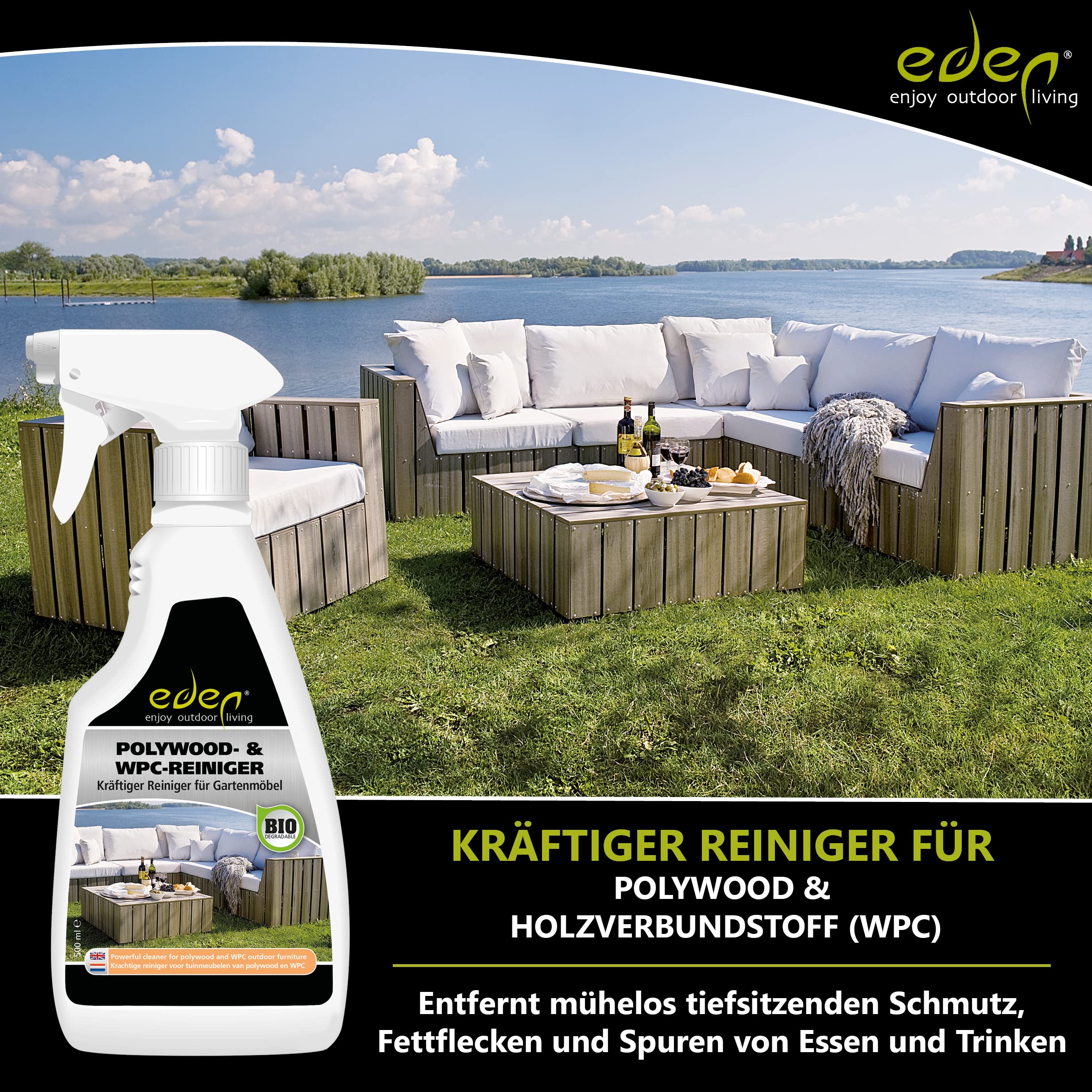 Eden - Kit di manutenzione per Polywood e WPC (legno composito)