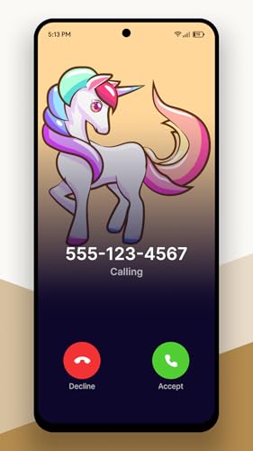 Unicorn Fake Call