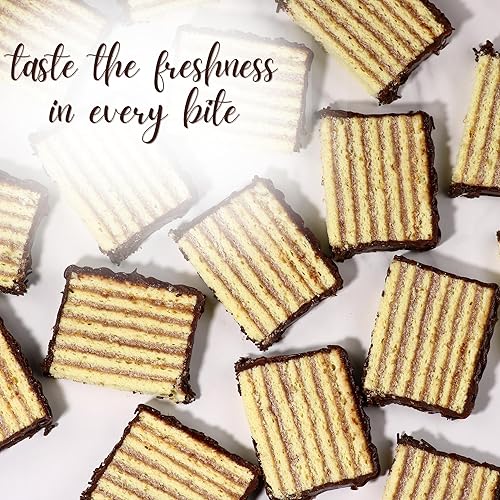 Miniatura 9 de Pastel de siete capas  Petit Fours de Navidad  Torte Dobosh  Regalos de comida navideña Navidad, Año Nuevo, Acción de Gracias  Kosher  Sin nueces