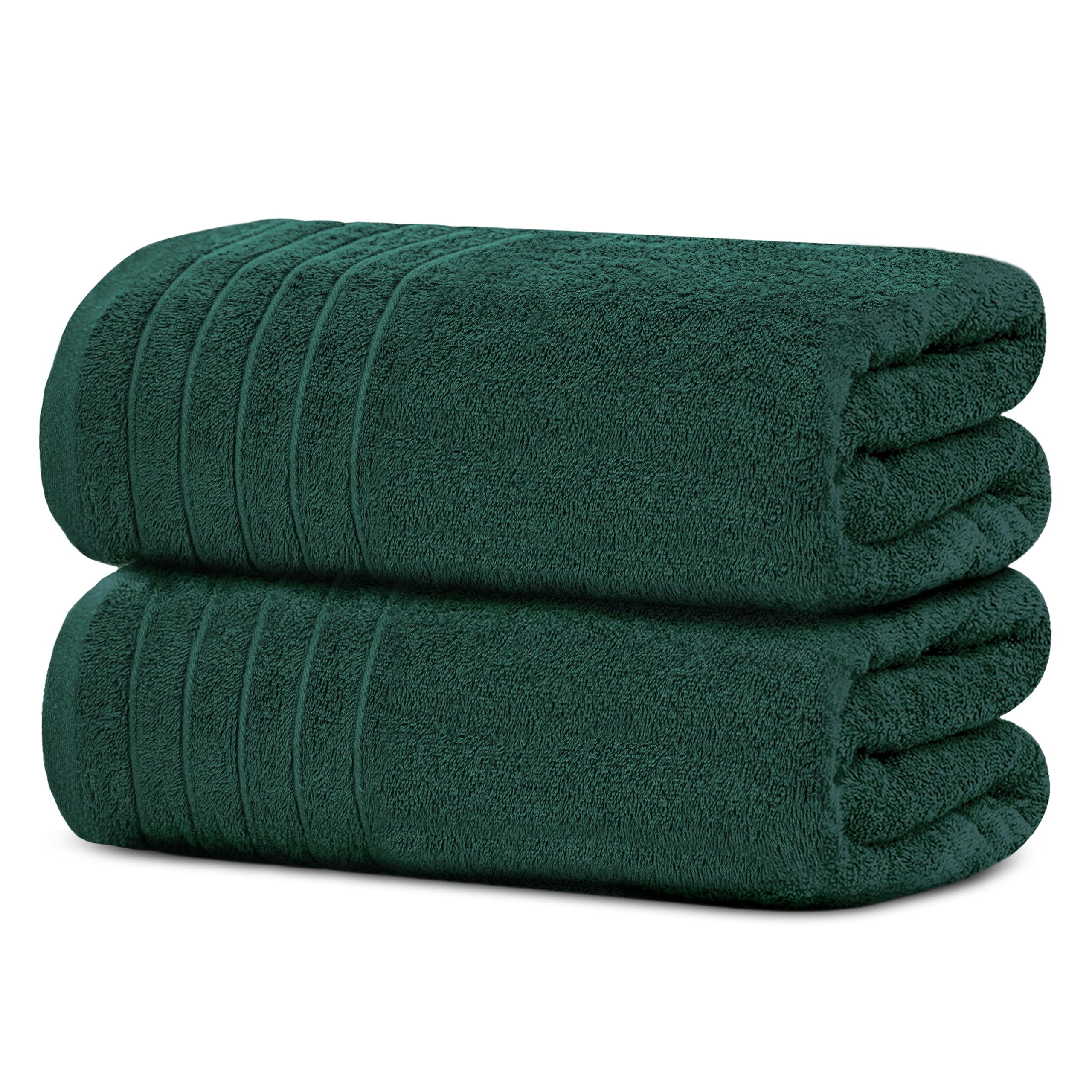 Extra Large Dark Grey Bath Sheets - 2 Pack -8