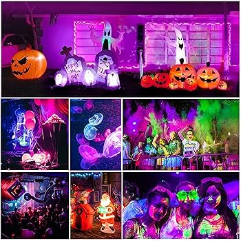 Amazon.co.jp : YC 紫外線 ブラックライト 投光器 紫外線ライト