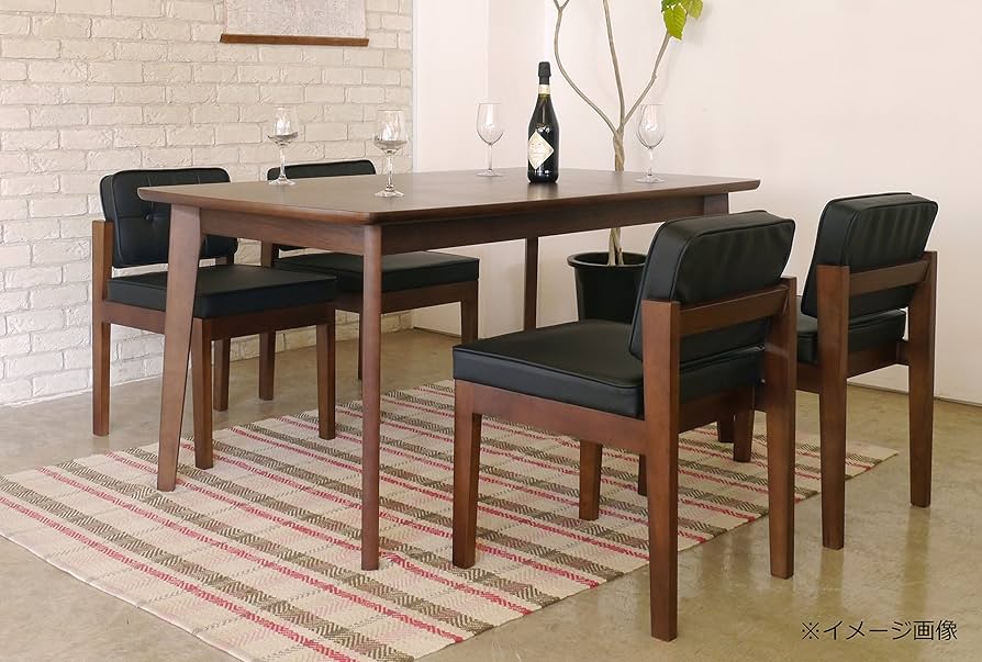 Amazon｜大川家具 GART ダイニングテーブル コルク 150cm幅