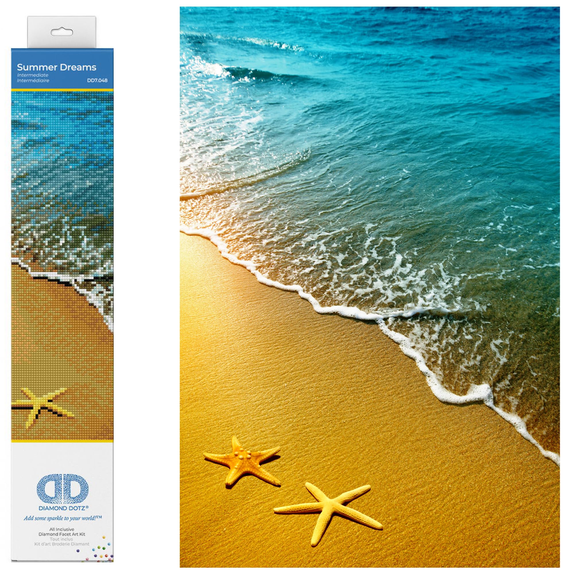 Amazon.com: DIAMOND DOTZ Summer Dreams Beach Diamond Painting Kits